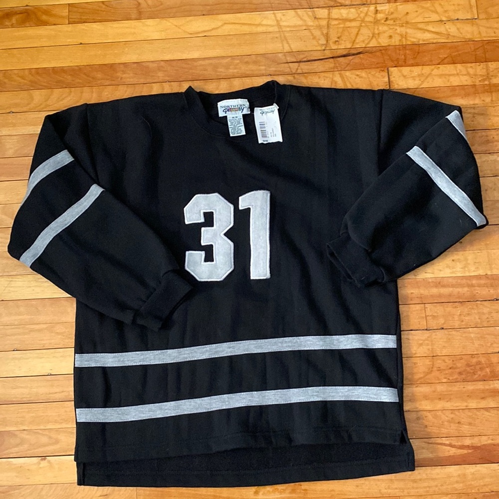 Boys fleece jersey sweater